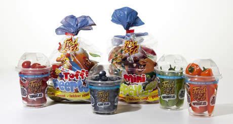 complete fred en ed snack-line | Snacks, Creative packaging, Vegetables