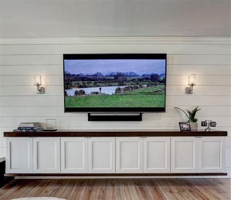 Floating Media Cabinet by Design Directions | Living room entertainment ...