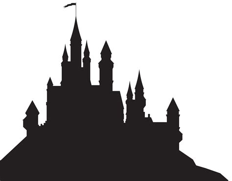 Hogwarts Castle Silhouette at ... | Castle silhouette, Harry potter stencils, Harry potter ...