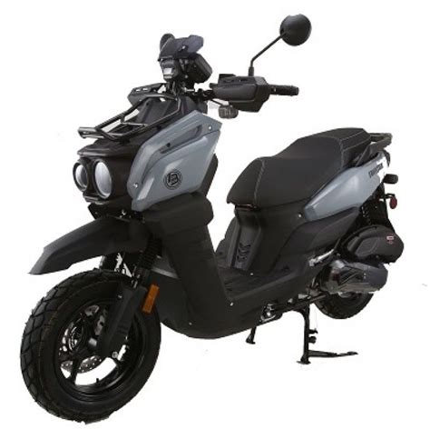 200cc Gas Moped Scooter Frontier 200cc by Boss Motor, Automatic CVT ...