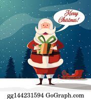 900+ Cartoon Santa Claus Merry Christmas Illustration Clip Art | Royalty Free - GoGraph