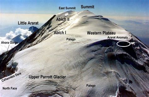 Photo Gallery and maps of Mount Ararat ( Agri Dag ), 5165 metres, - the highest mountain in Turkey