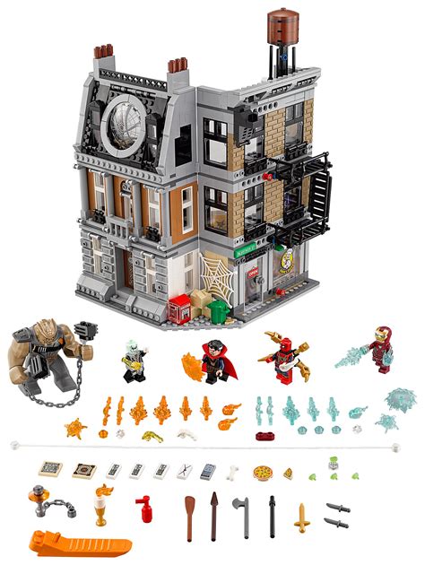 LEGO® Bauanleitung:Sanctum Sanctorum – Der Showdown 76108