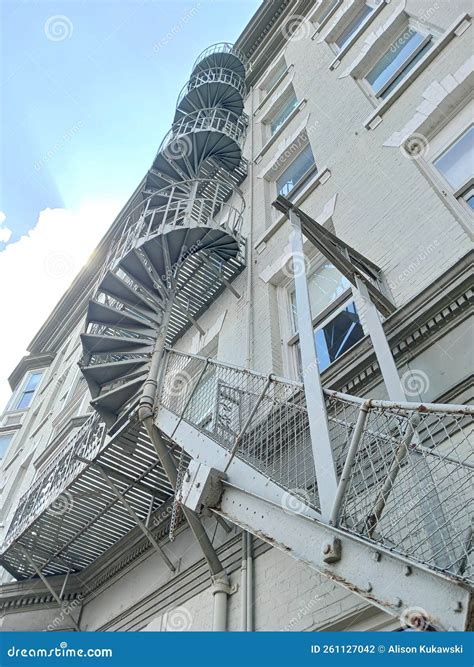 Historic Building Winding Staircase Stock Photo - Image of winding, architecture: 261127042