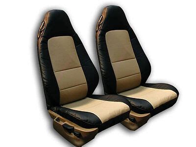 BMW Z3 1996-2002 BLACK/BEIGE IGGEE S.LEATHER CUSTOM FIT FRONT SEAT COVER | eBay