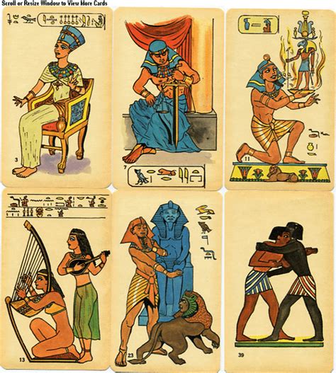 Egyptian Temple Cards - The Tarot Garden