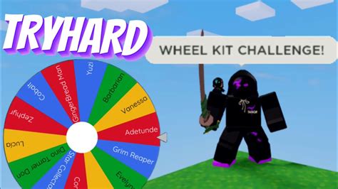 Roblox Bedwars But a Wheel Chooses My Kit! - YouTube