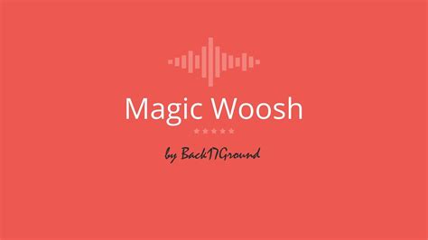 Magic Woosh | Sound Effect - YouTube