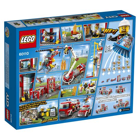 LEGO CITY Fire Station #60110 Free Shipping New | eBay