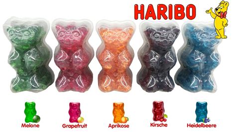 GIANT Gummy Bear HARIBO Gold Bears Huge Big Special Edition - YouTube