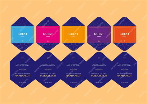 Premium Vector | Wedding seating chart oriental themed