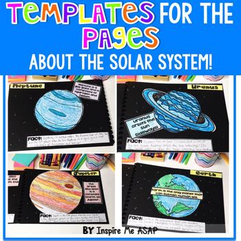 Solar System Flip Book by Inspire Me ASAP | Teachers Pay Teachers