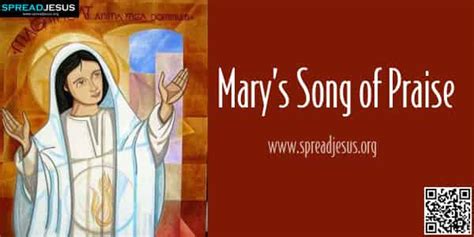 Mary's Song of Praise LUKE 1:46-56 The Canticle of Mary