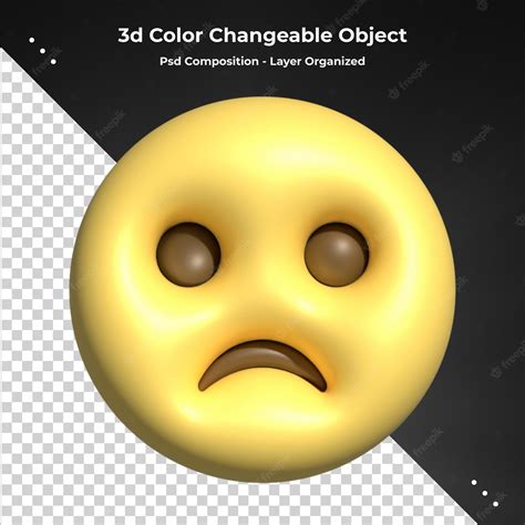 Premium PSD | 3d emoji faces with facial expressions 3d rendering stylized emoji icons