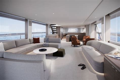 The new X95 expedition yacht from Princess yachts in 2020 | Yacht interior design, Interior ...