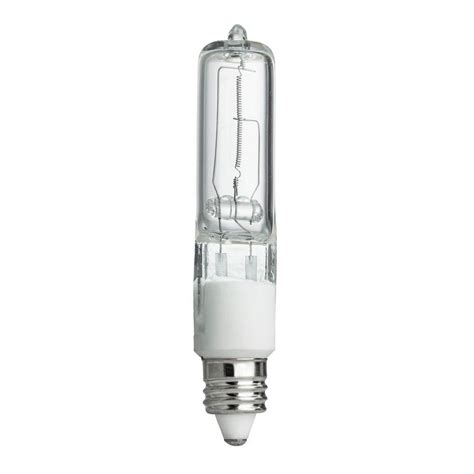 Philips 100-Watt T4 Halogen Sconce Light Bulb-428151 - The Home Depot