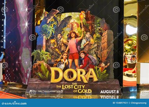 A Beautiful Standee of a Movie Called Dora and the Lost City of Gold ...