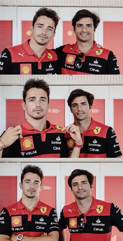 Charles Leclerc & Carlos Sainz | Carlos sainz, Ferrari, Ferrari f1