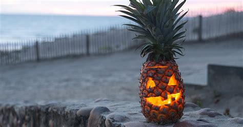 How To Carve A Pineapple For Halloween | Crafty House