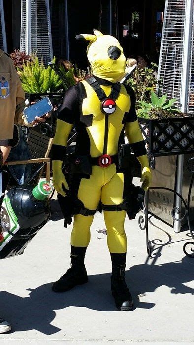 Pikapool | Deadpool cosplay, Deadpool, Pokemon funny