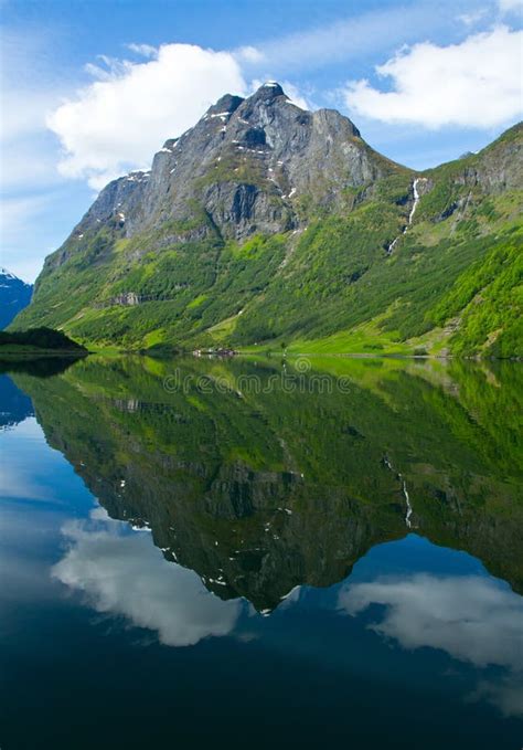 Beautiful Fjord and Coast in Norway Stock Photo - Image of natural ...