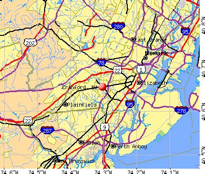 Cranford, New Jersey (NJ 07016) profile: population, maps, real estate, averages, homes ...