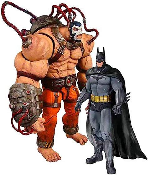 Batman Arkham Asylum Batman vs. Bane Action Figure 2-Pack DC Collectibles - ToyWiz