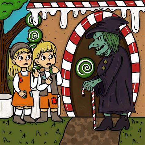 Hansel And Gretel Witch Cartoon