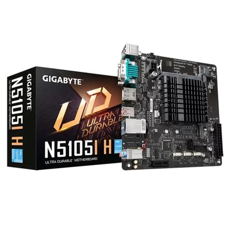 Motherboard Gigabyte N5105I H, Procesador Intel Celeron N5105 integrado - Deffo Argentina