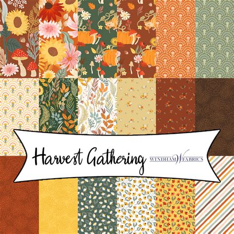 Harvest Gathering by Laura Marshall for Windham Fabrics – Fort Worth Fabric Studio