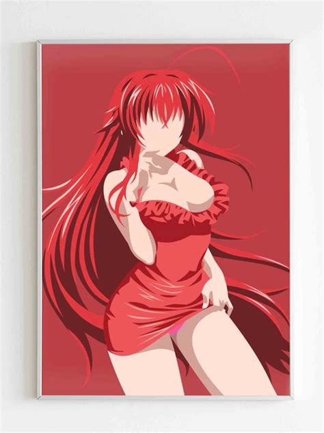 Rias Gremory Anime Poster | Anime, Poster, Art poster design