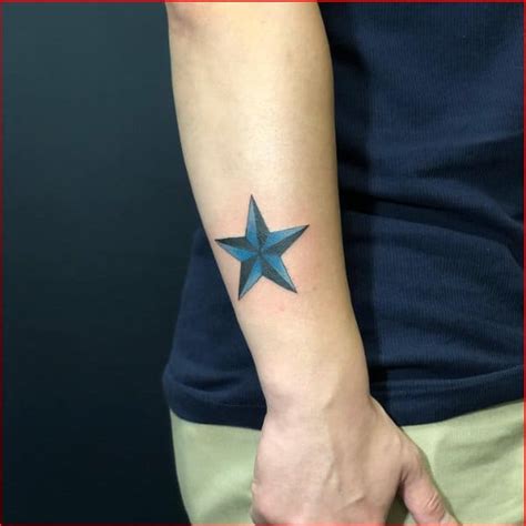 37+ Very Attractive nautical Star Tattoos & Ideas Their Meanings