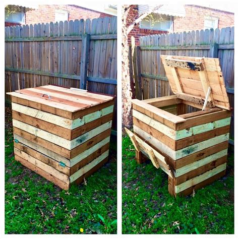 Compost Bin Made From Recycled Pallets • 1001 Pallets