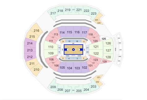 Warriors Stadium Seating Plan | Elcho Table