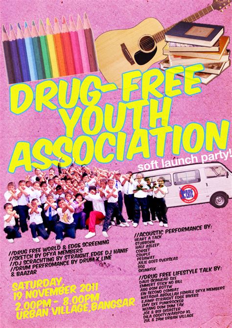 sketch your brain: Drug Free Youth Association Soft Launching