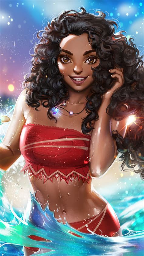 Moana Fan Art - 750x1334 Wallpaper - teahub.io