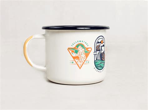 National Park Mug | Mugs, Personalized coffee mugs, Enameled steel