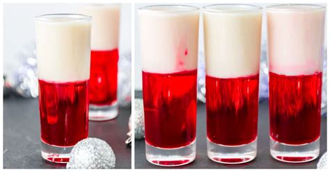 Tipsy Santa Shooters (Layered Christmas Shot) - The Soccer Mom Blog