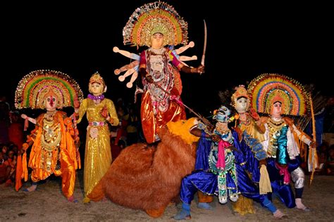 Chhau Dance of Bengal (Beside Murguma Lake, Purulia) | Dance of india, Indian dance, Indian ...
