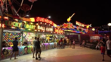 Nightlife in the Golden Sands Resort. Varna. Bulgaria. Stock Video ...