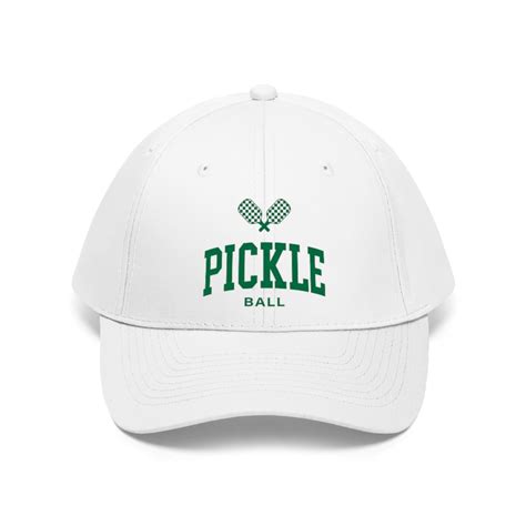 Green Pickle Ball Cap Unisex hat Pickle ball Pickleball | Etsy