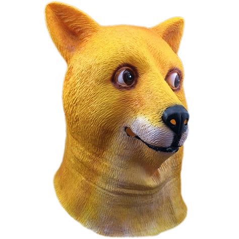 Aliexpress.com : Buy Doge Full Face Mask Halloween Cosplay Crazy Mask Masquerade Dress Up Dog ...