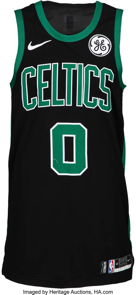 2018-19 Jayson Tatum Game Worn Boston Celtics Jersey - Used 11-17 | Lot #57339 | Heritage Auctions