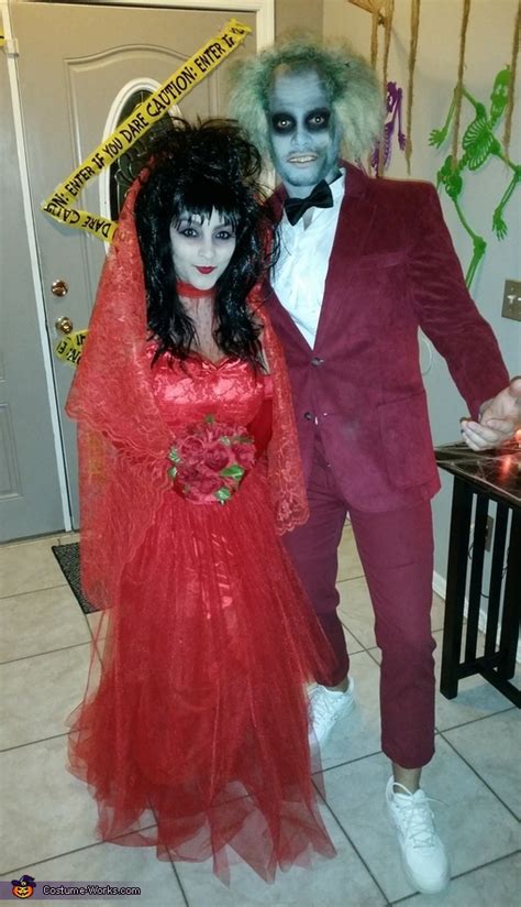 Beetlejuice Couple Costume