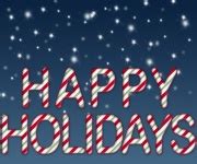 Happy Holidays Greeting Card Free Stock Photo - Public Domain Pictures