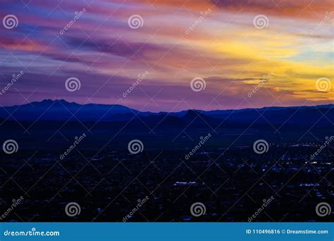 Sunrise in Phoenix, Arizona Stock Photo - Image of bell, forest: 110496816