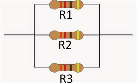 Belajar Elektronika: Rangkaian seri paralel resistor