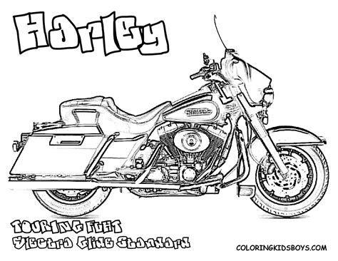 Harley Davidson Emblem Coloring Pages Coloring Pages