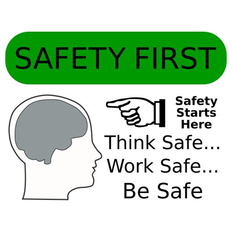 Safety First | Free SVG