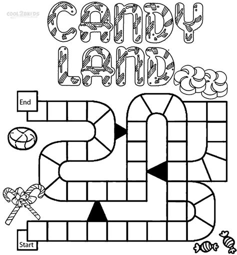 Candyland characters coloring page - logver